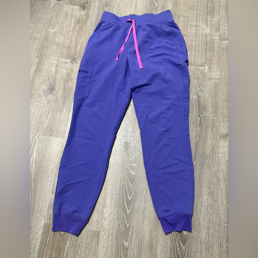 Purple FIGS High Wasted Scrub Bottoms